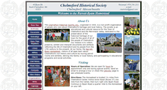 Desktop Screenshot of chelmhist.org